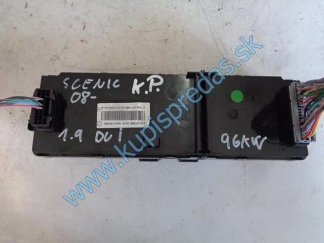 panel na ovládanie klimatizácie na renault scénic III, 275102769R, 